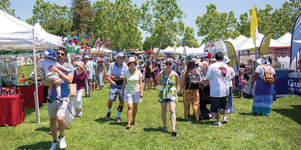 Mobile Adoptions at the Walnut Creek Art & Wine Festival